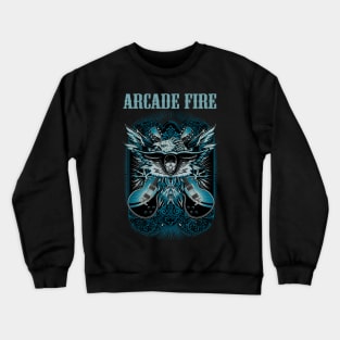 FIRE ARCADE BAND Crewneck Sweatshirt